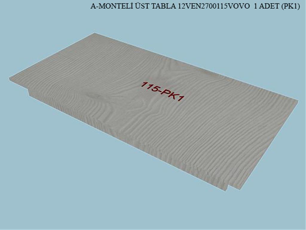 12VEN2700115VOVO, KTBL MASA MONTELI UST TABLA/VENT.LDN.