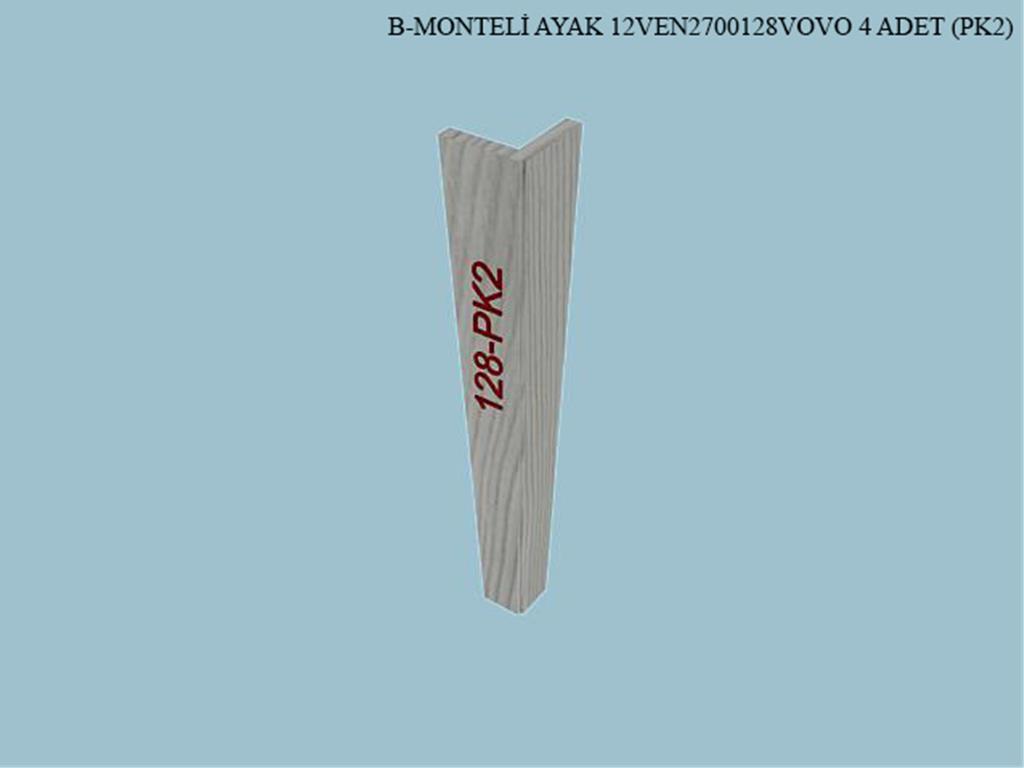 12VEN2700128VOVO, KTBL MASA MNT SAG SOL AYAK/VENT.LDN.