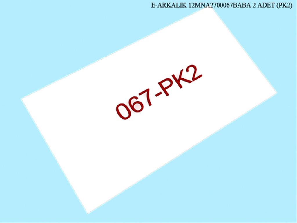 12MNA2700067BABA, BUFE ARKALIK / KREM