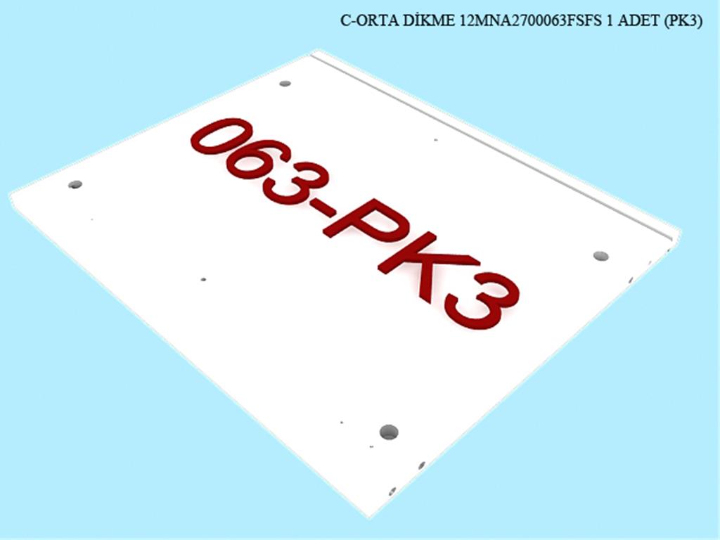 12MNA2700063FSFS, BUFE ORTA DIKME / FILDISI