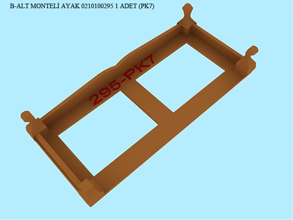 0210100295, MONTELI ALT KASA MONALIZA VITRIN-T.MASA