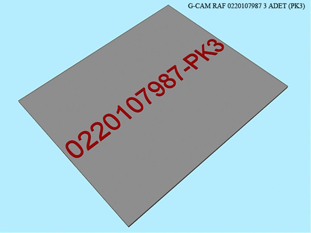 0220107987, CAM RAF GUMUSLUK