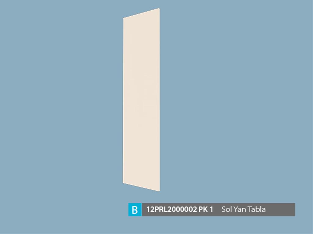 12PRL2000002OPOP, SRG GRD SOL YAN TABLA/OPAK BEYAZ