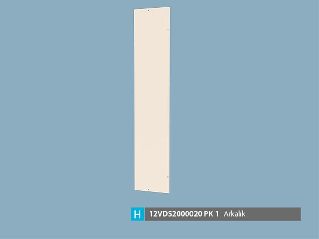 12VDS2000020BABA, 5-6 KPL. SAĞ-SOL BÖLÜM. ARKALIK / KREM