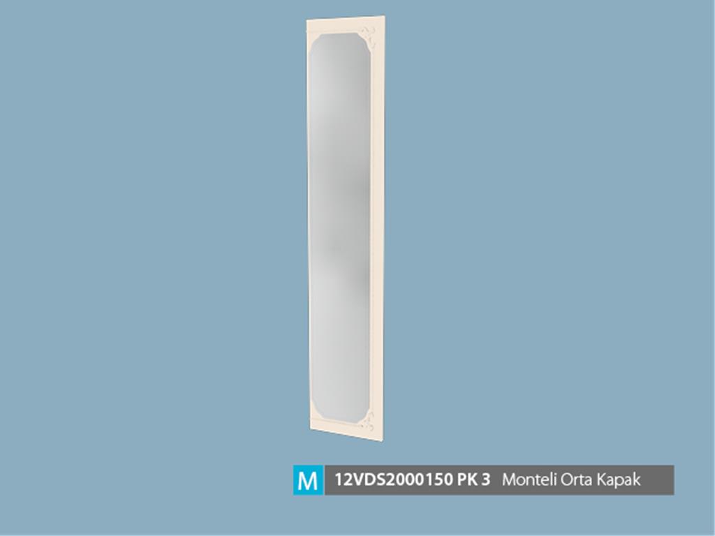 12VDS2000150OPOP, 6 KPL. MONTLİ ORTA KPK PANO/ OPAK BEYAZ