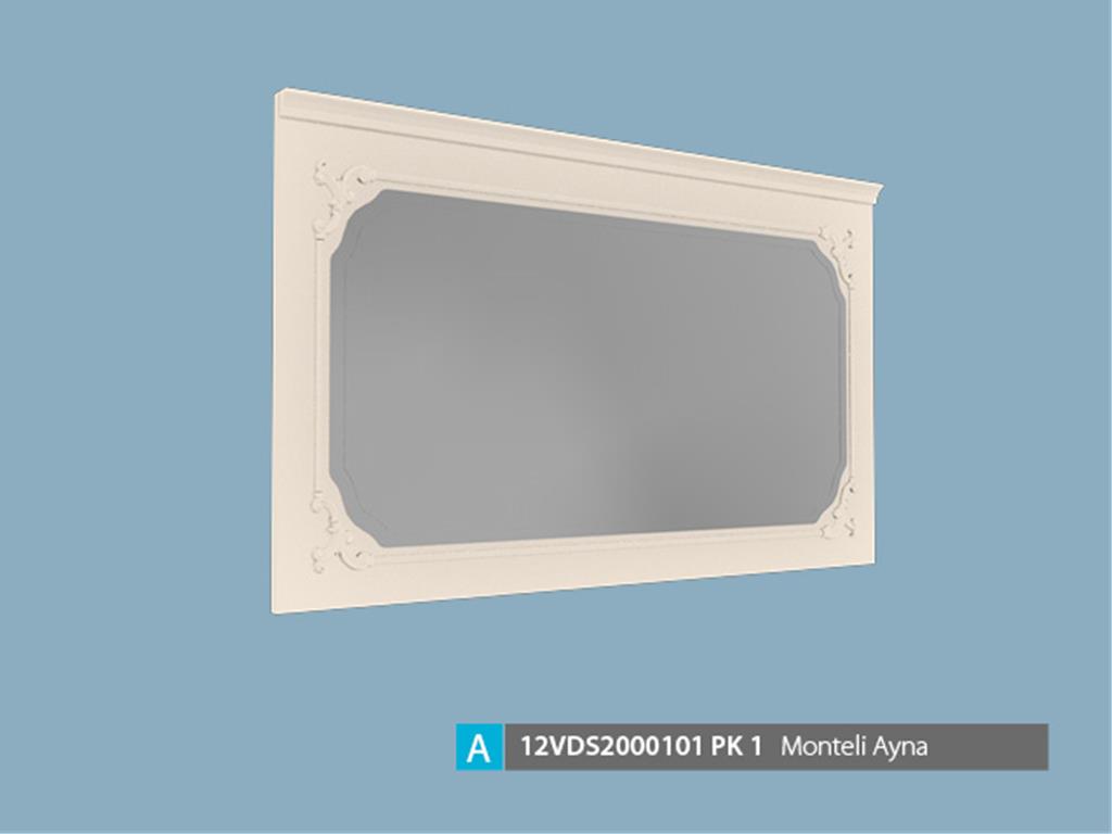 12VDS2000101OPOP, T. AYNASI MONTELİ AYNA / OPAK BEYAZ