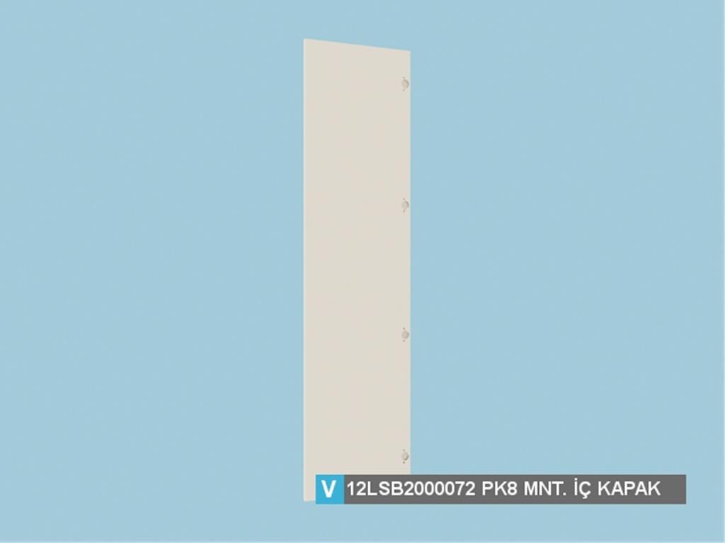 12LSB2000072FSXP, MONT.İÇ KAPAK FİLDİŞİ/HG KREM A.PATİNA