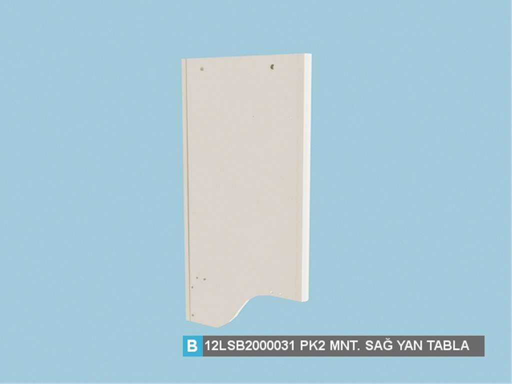 12LSB2000031FSFS, MONT.SAĞ YAN TABLA /FİLDİŞİ