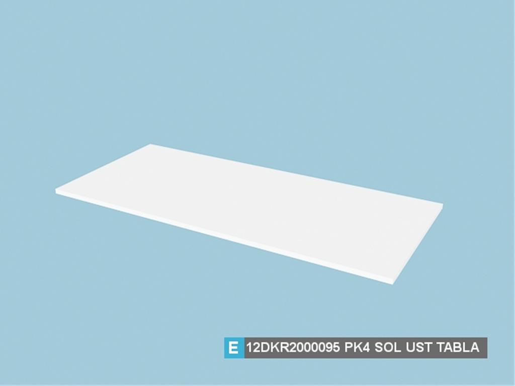 12DKR2000095AWAW, SOL UST TABLA HG.BEYAZ