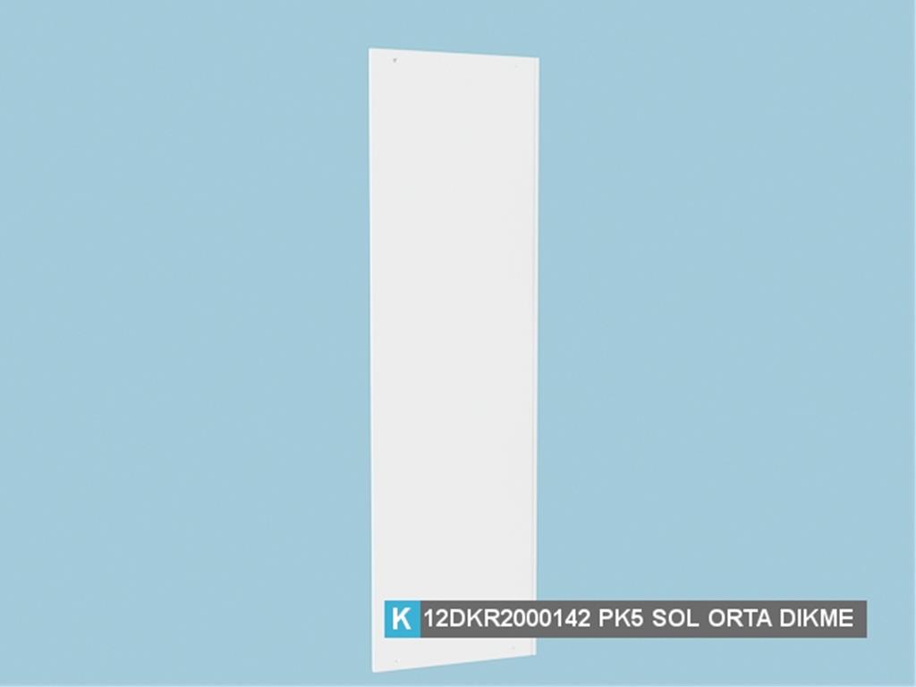 12DKR2000142AWAW, 6 KP.GARD.SOL ORTA DİKME HG.BEYAZ