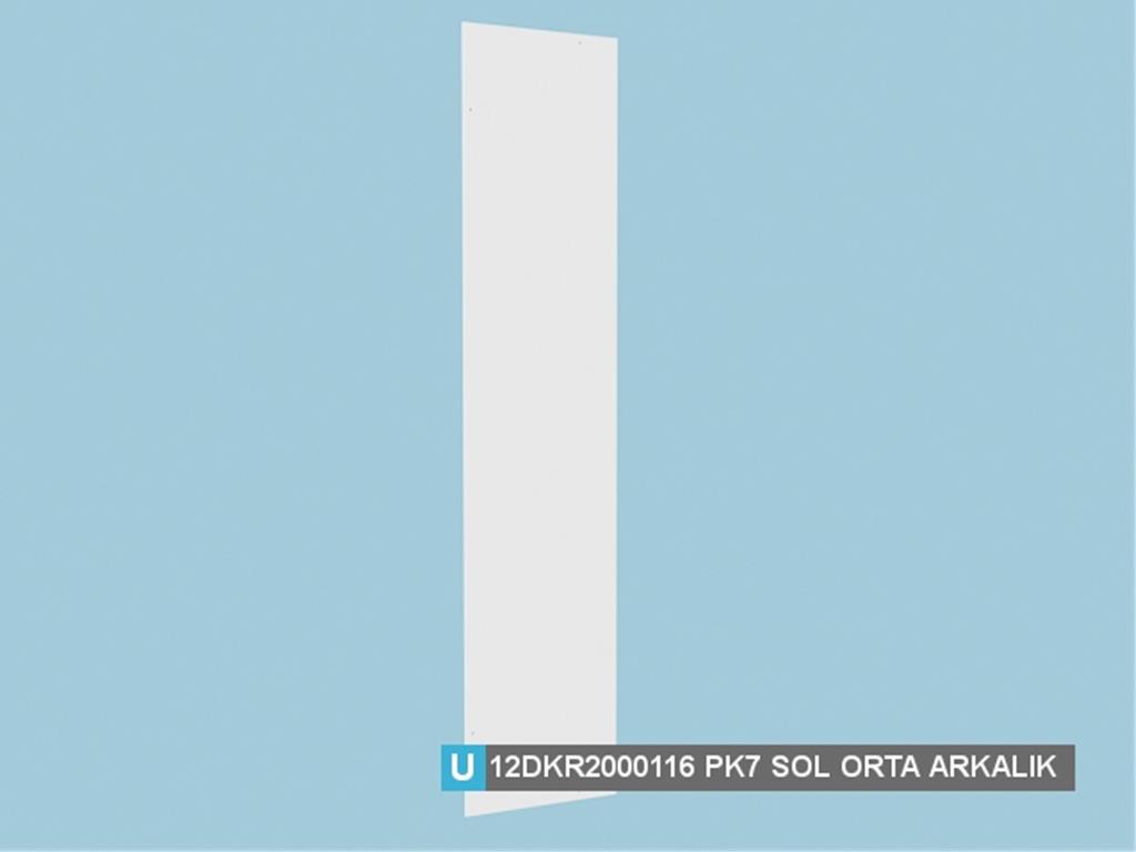 12DKR2000116WBWB, SOL ORTA ARKALIK BEYAZ