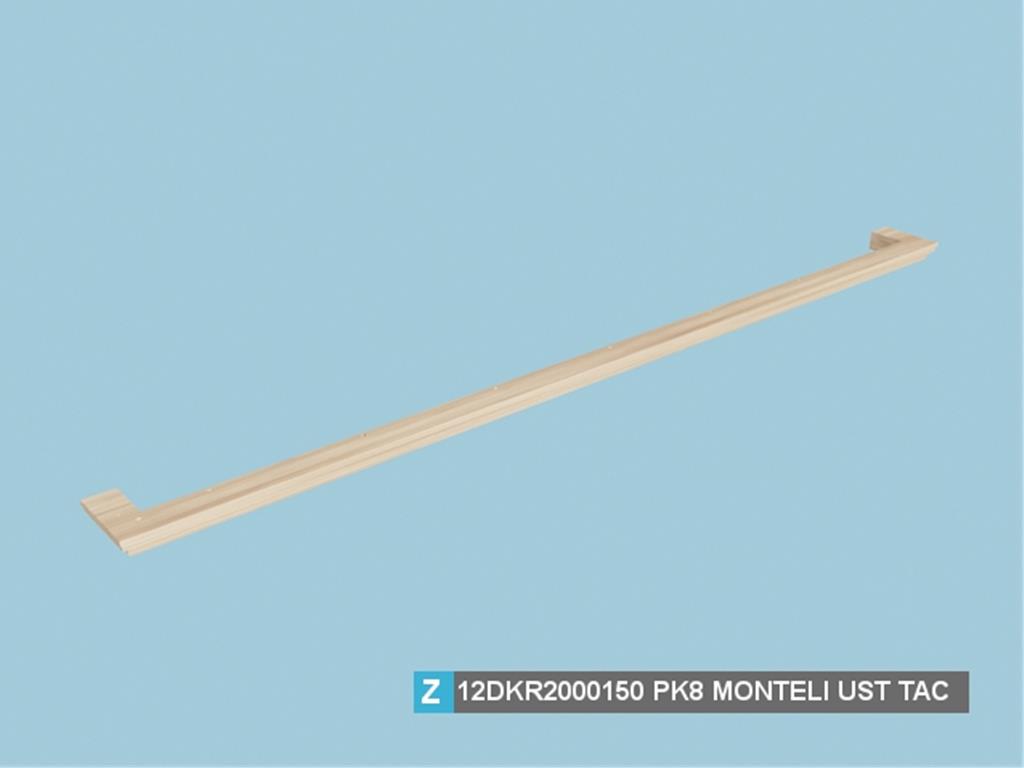 12DKR2000150PCPC, 5 KP.GARD.MONTELİ UST TAC / DEK.CEVİZ