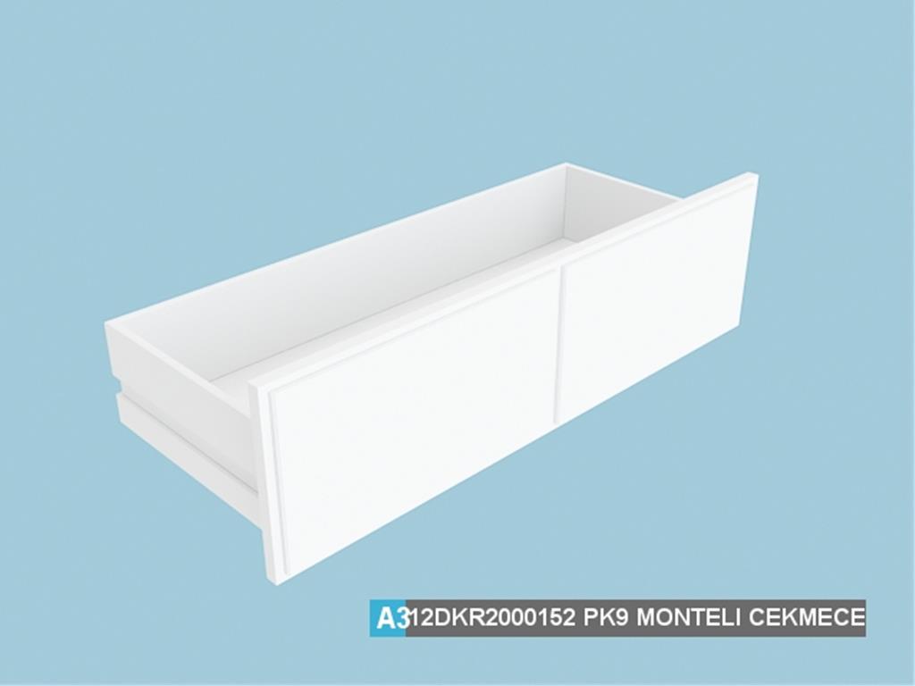 12DKR2000152AWAW, 6 KP.GARD.MONTELİ CEKMECE HG.BEYAZ