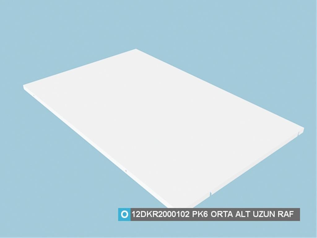 12DKR2000102AWAW, ORTA ALT UZUN RAF HG.BEYAZ