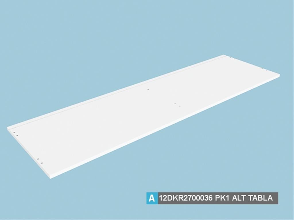 12DKR2700036AWAW, BÜFE ALT TABLA /HG.BEYAZ