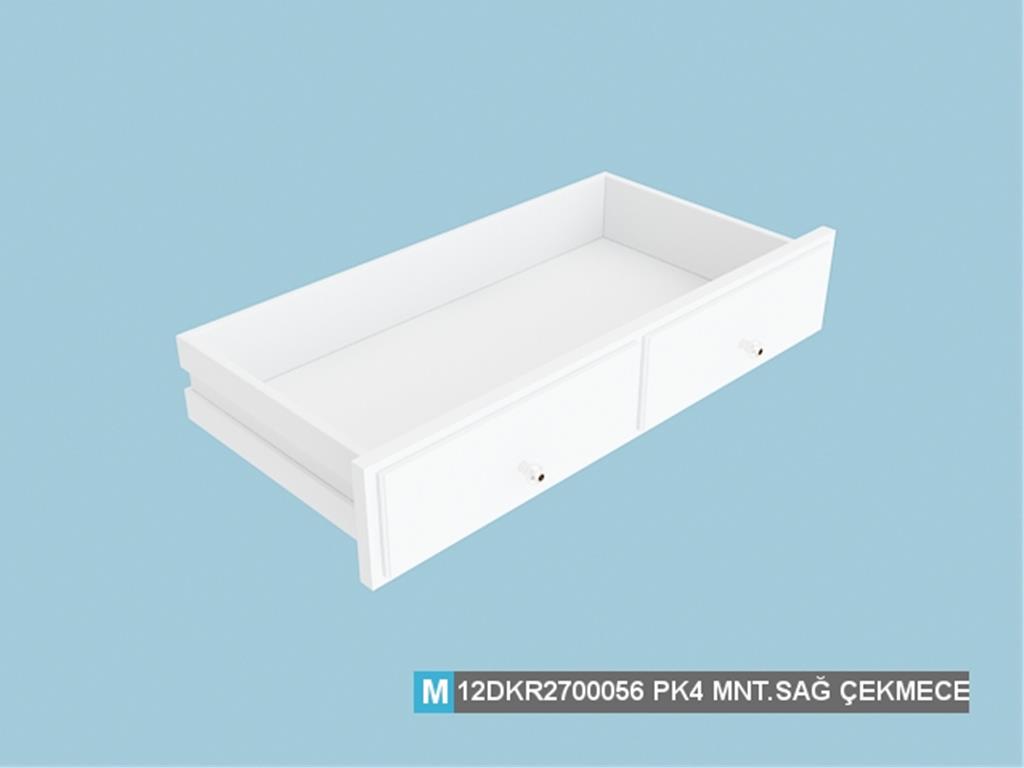 12DKR2700056AWAW, BÜFE MONTELİ SAG ÇEKMECE HG.BEYAZ