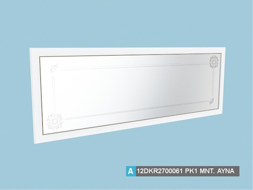 12DKR2700061AWAW, B.AYNASI MONTELİ AYNA/HG.BEYAZ