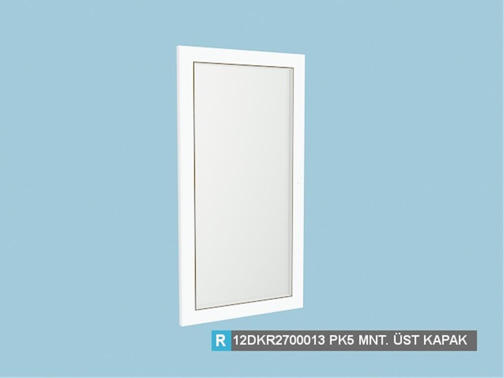 12DKR2700013AWAW, VİT/GÜMÜŞLÜK MONTELİ ÜST KAPAK/ HG.BEYAZ