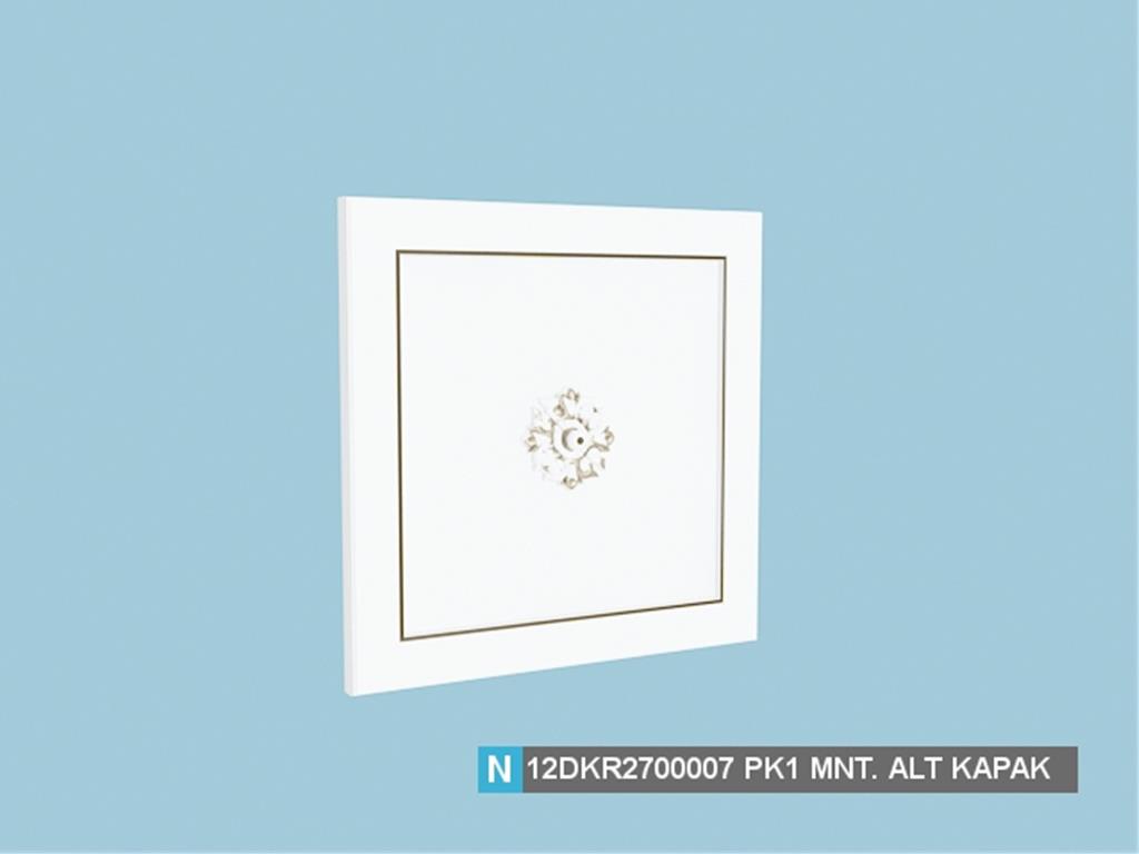 12DKR2700007AWAW, VİT/GÜMÜŞLÜK MONTELİ ALT KAPAK/ HG.BEYAZ