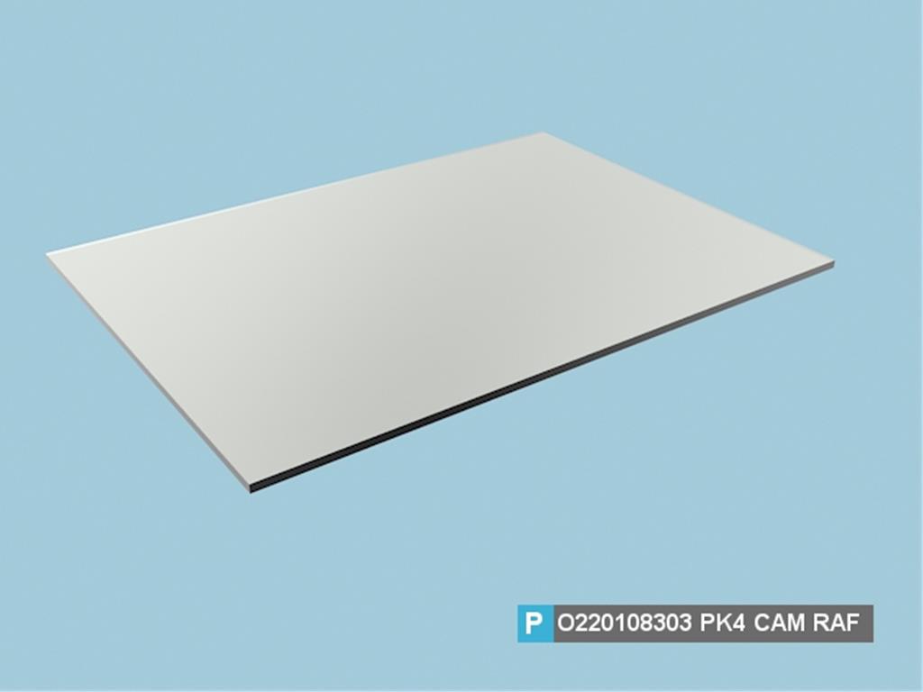 0220108294, CAM DEKORA GÜMÜŞLÜK RAF