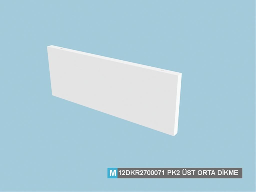 12DKR2700071AWAW, PLAZMA ÜST ORTA DİKME /HG BEYAZ