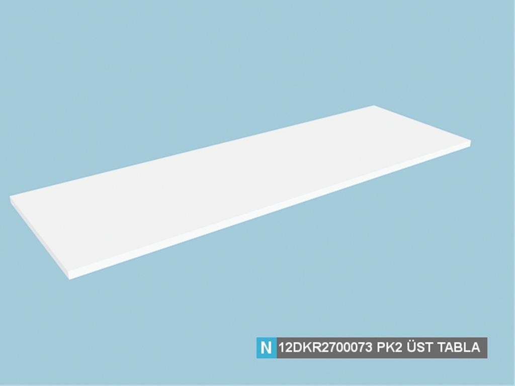 12DKR2700073AWAW, PLAZMA ÜST TABLA /HG. BEYAZ