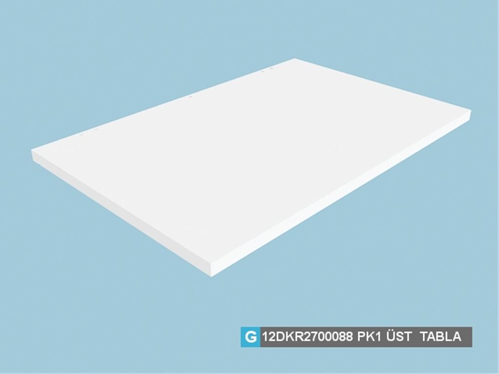 12DKR2700088PCPC, YAN ÜNİTE ÜST TABLA/DEK.CEVİZ