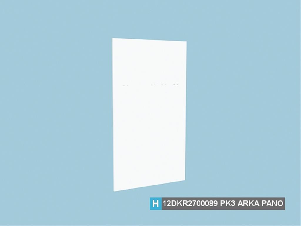 12DKR2700089AWAW, YAN ÜNİTE ARKA PANO/HG.BEYAZ
