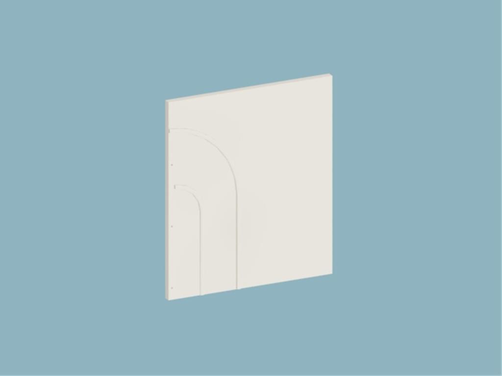 12BHS20002019V9V, Kitaplık Mnt Sağ Kapak/Plmo Krk.Byz