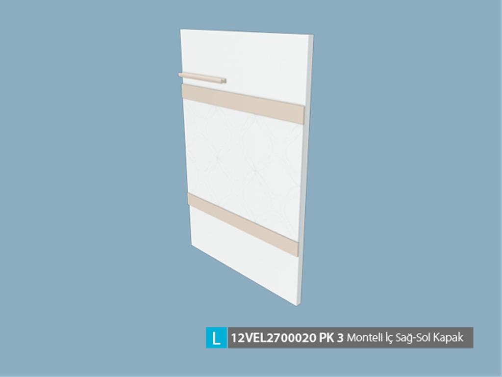 12VEL2700020Y0TV, MONTELİ İÇ SAĞ SOL KPAK/VELLAFOLYO/VİZON (EN)