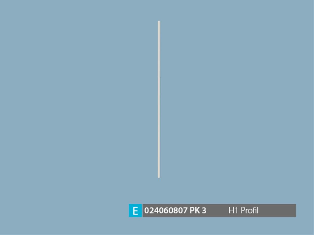 0240600807, H1 PROFIL