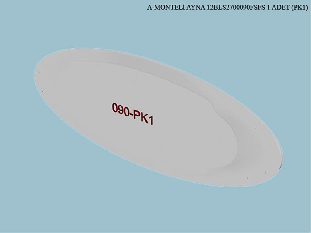 12BLS2700090FSFS, MONTELİ AYNA/FİLDİŞİ