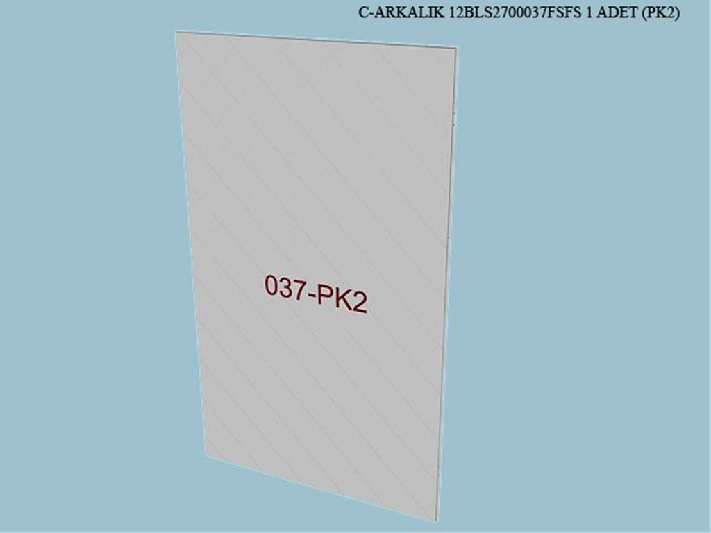 12BLS2700037FSFS, AYNALI ARKALIK/FİLDİŞİ